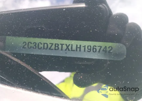 2020 Dodge Challenger R/T из США, поврежденный, VIN 2C3CDZBTXLH196742